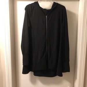 Long hoodie sweatshirt